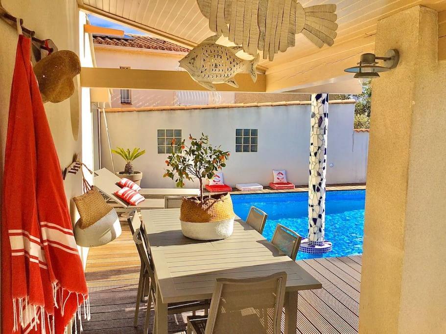 La Maison Du Bonheur F5 Jardin Et Piscine Narbonne Extérieur photo